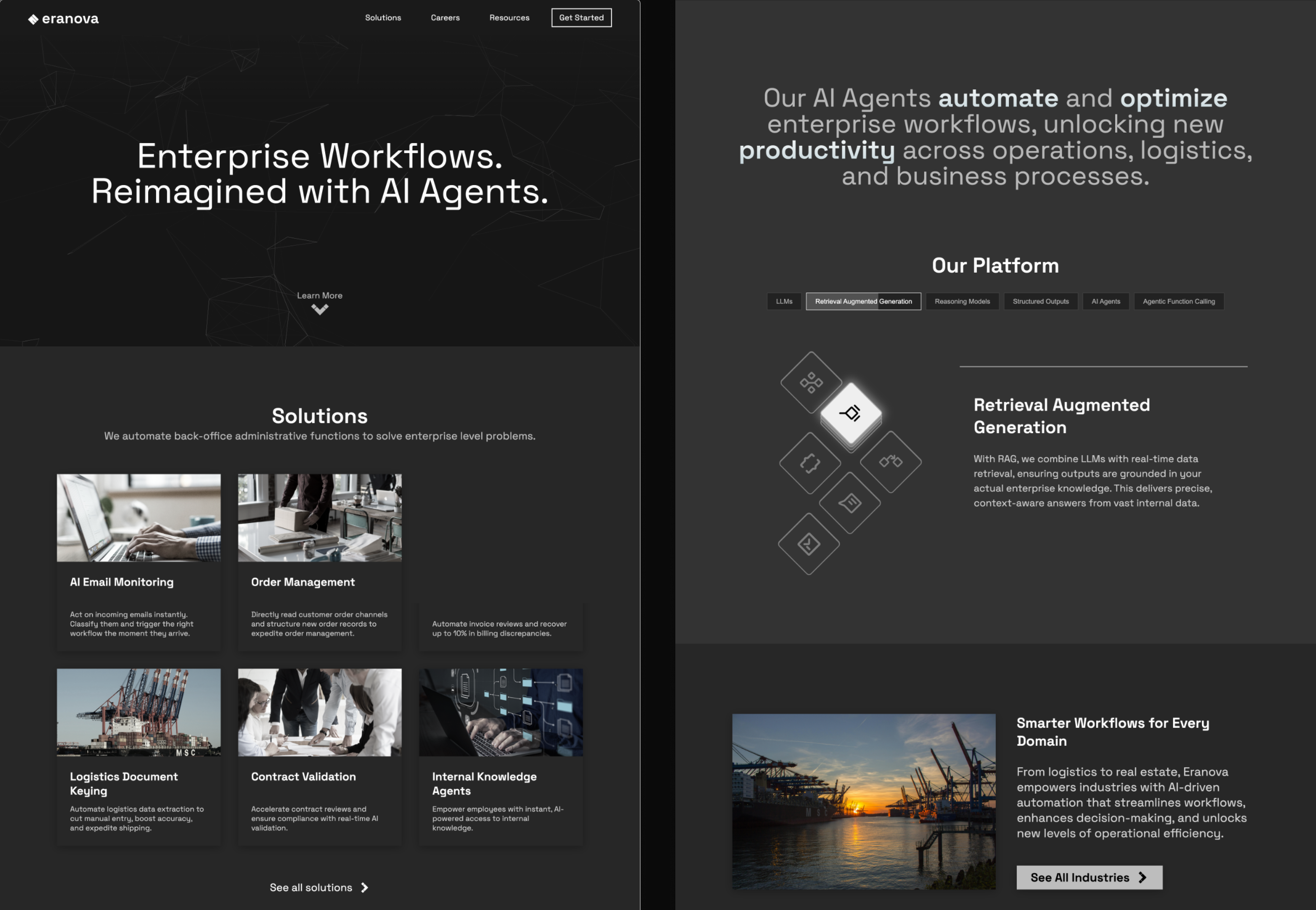 Eranova before rebrand