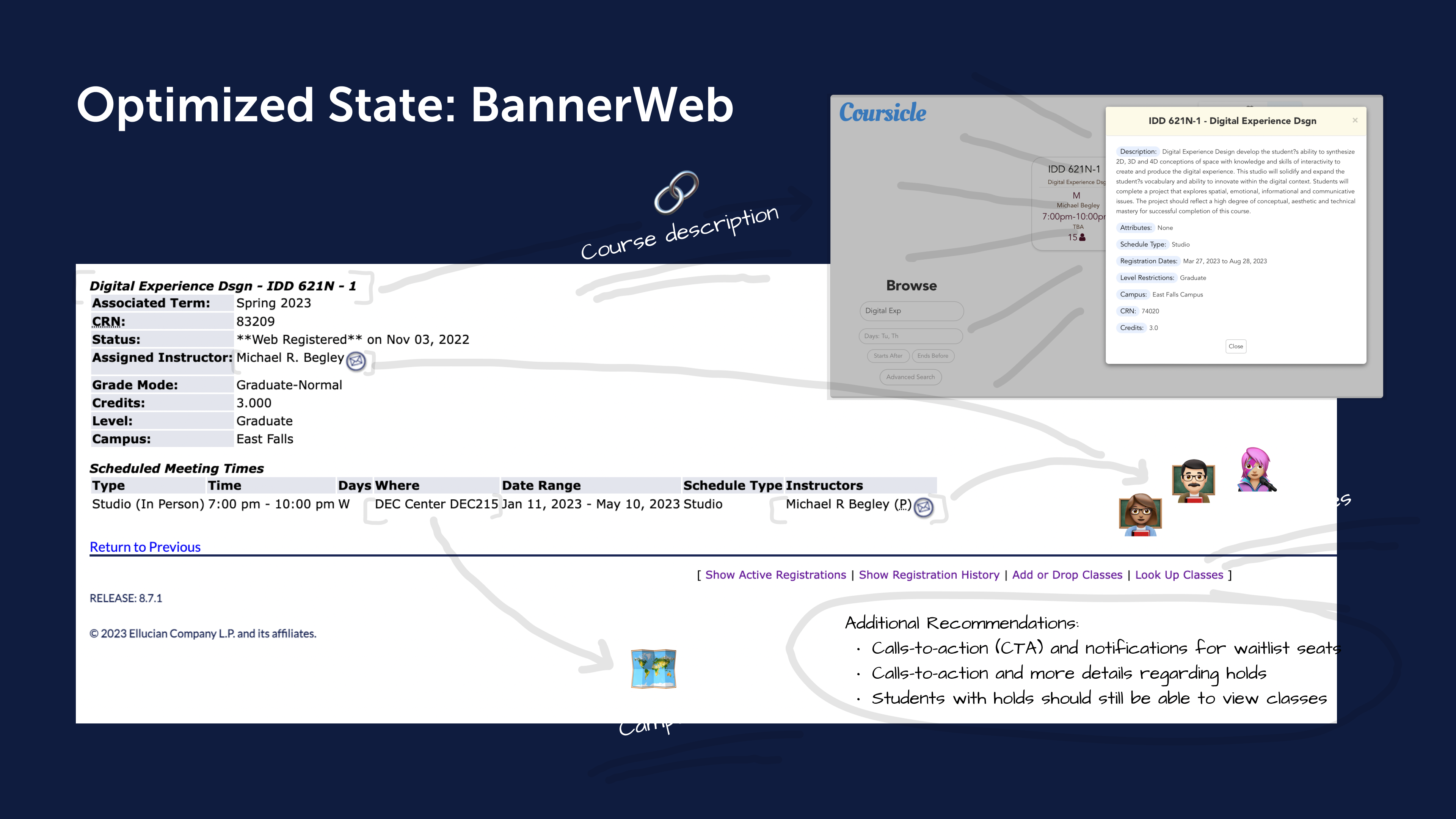 Proposed optimised BannerWeb