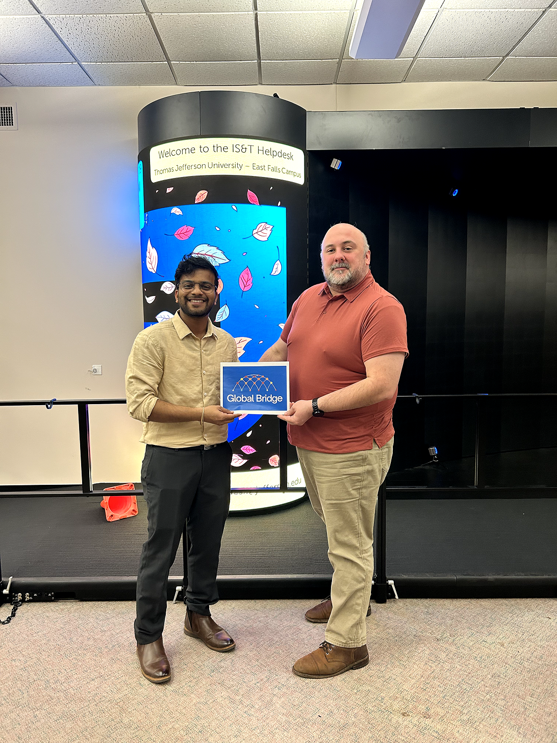 Presenting at TJU